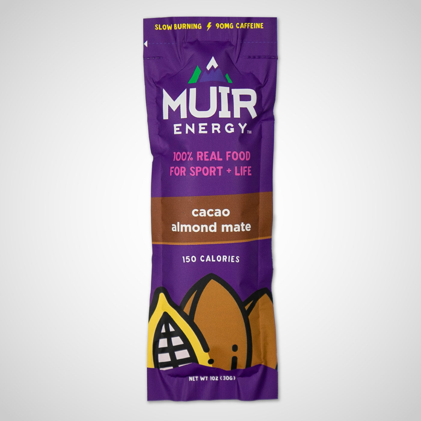 Cacao Almond Mate (90mg Caffeine) Energy Gel